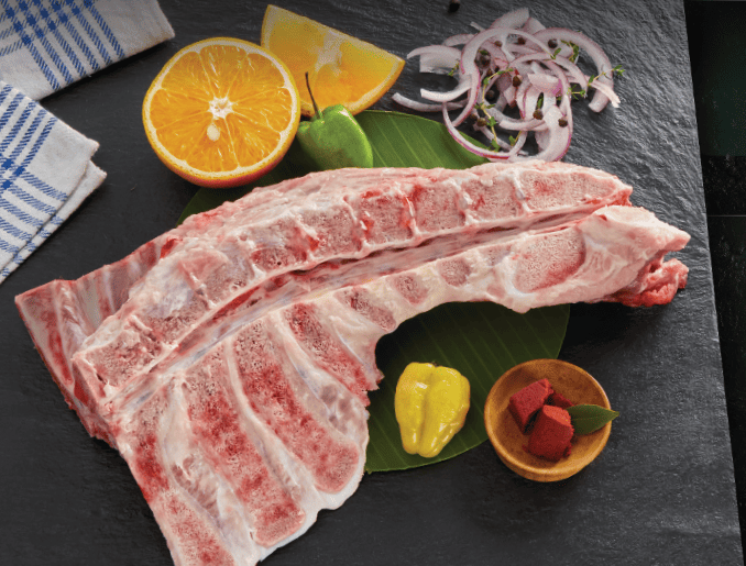 hueso de cabeza de lomo