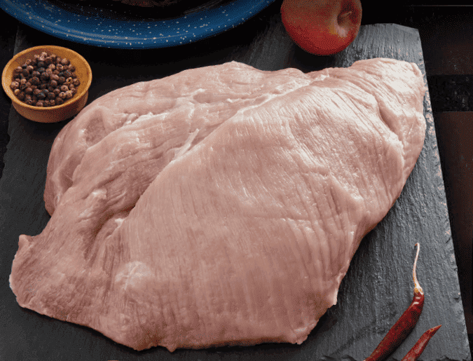 pulpa larga de pierna