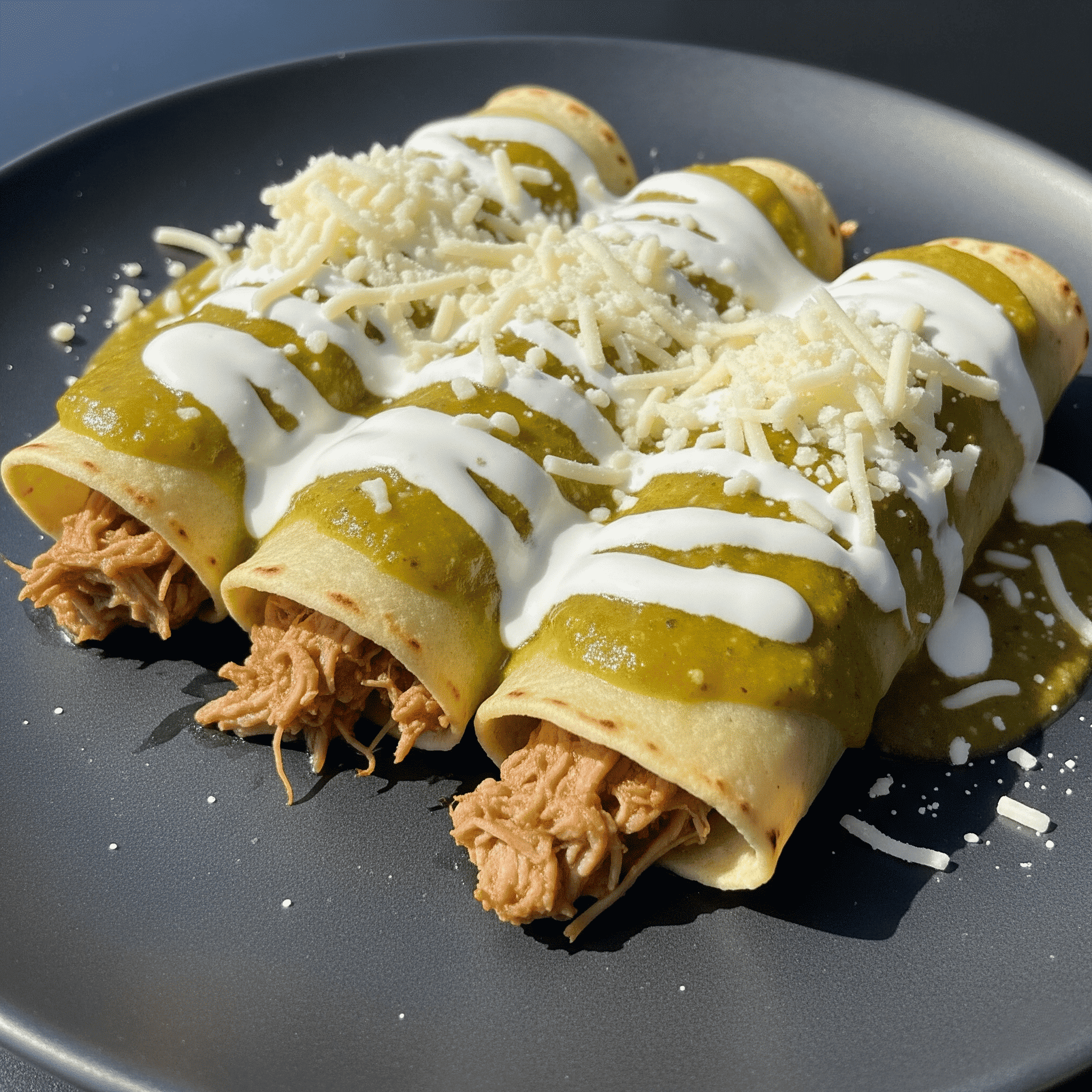 3-enchiladas verdes-con-cerdo